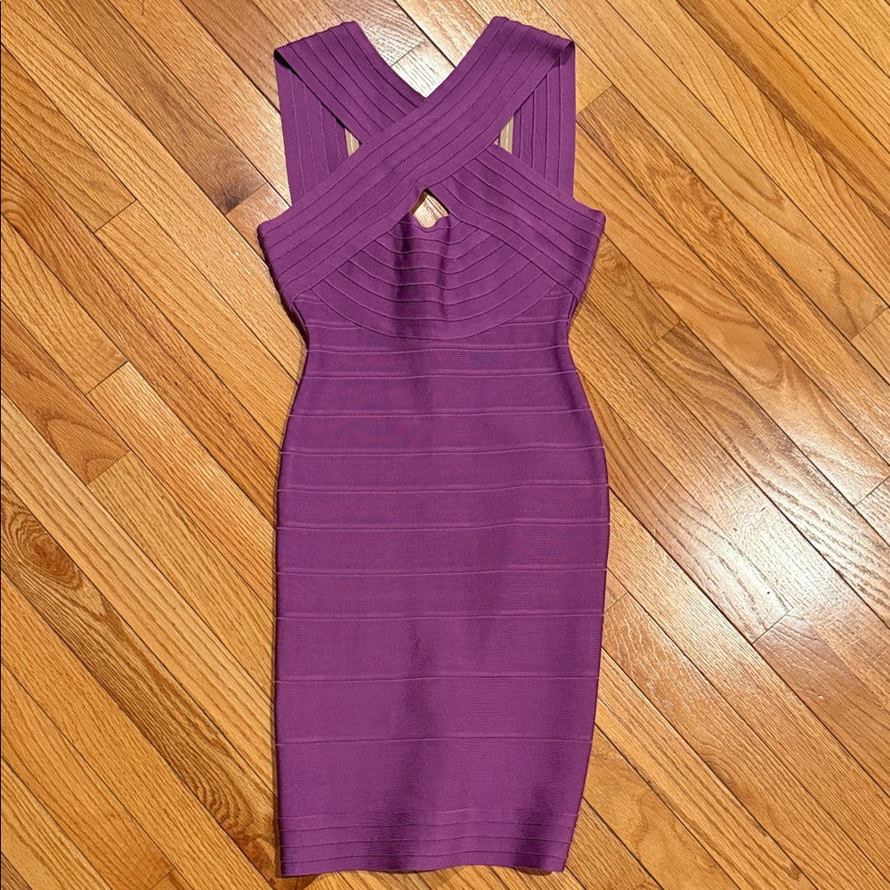 Herve Leger bodycon dress